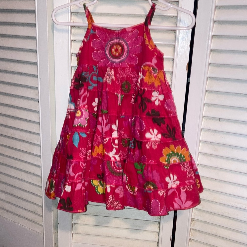 GAP Pink Floral Kids Dress